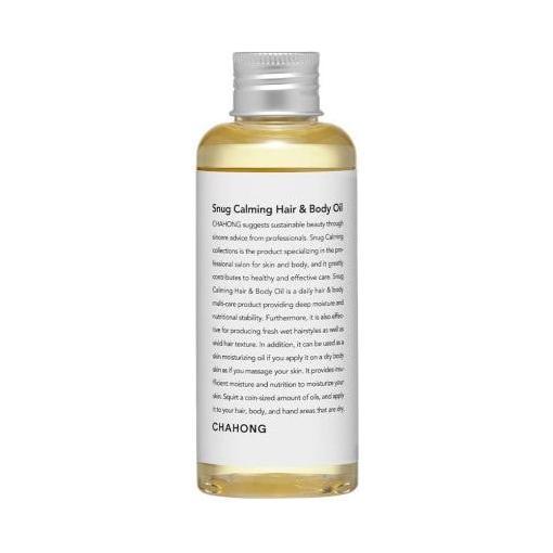 CHAHONG Snug Calming Hair and Body Oil 500ml - Glam Global UK