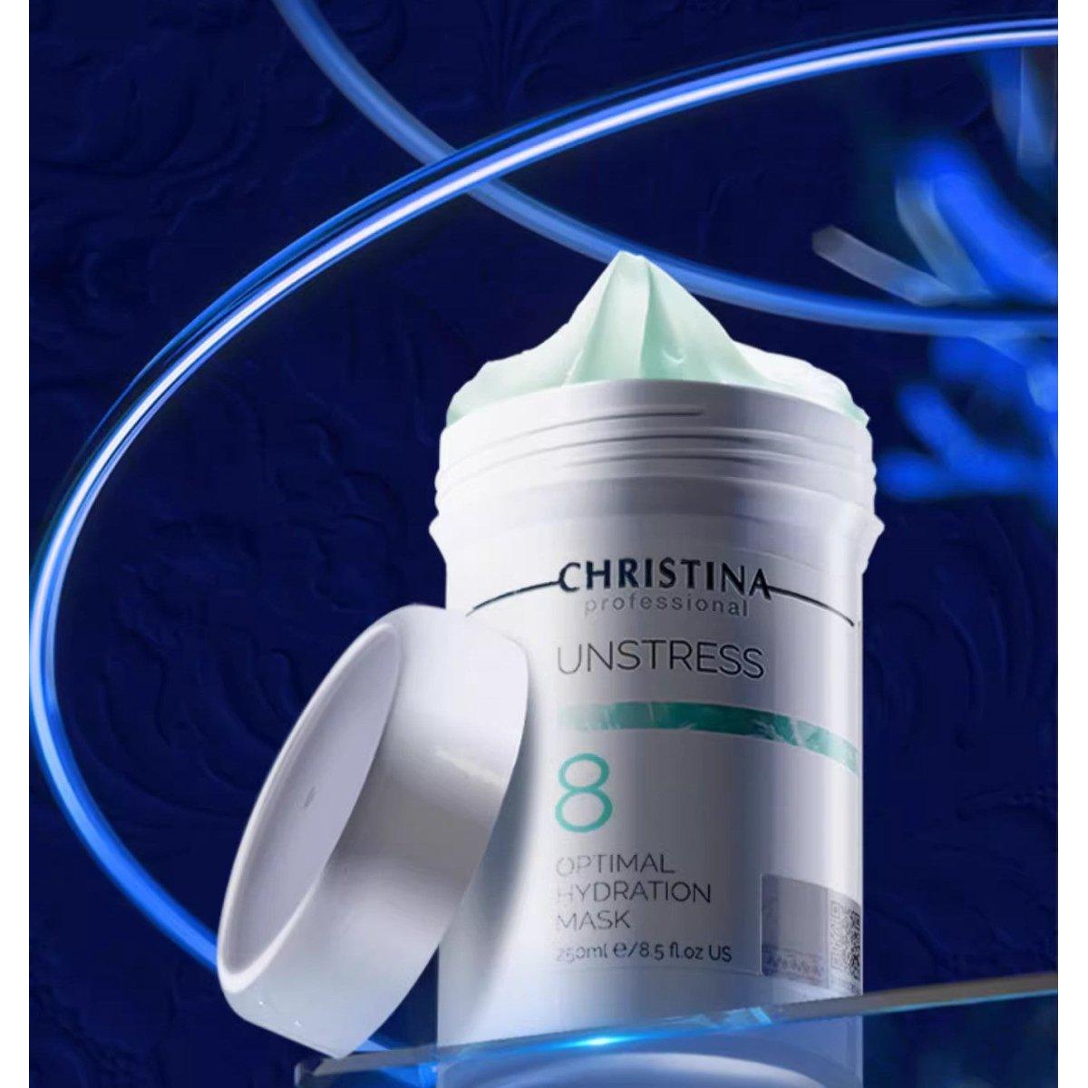 CHRISTINA UNSTRESS 8 Optimal Hydration Mask 250ml - Glam Global UK