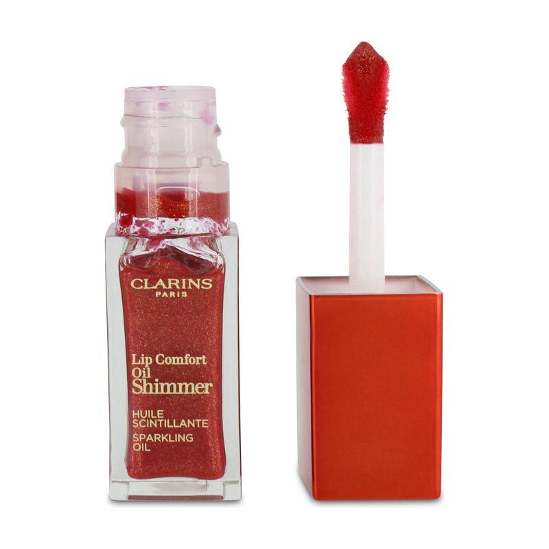 Clarins Lip Comfort Oil Intense 07 Red Hot - Glam Global UK