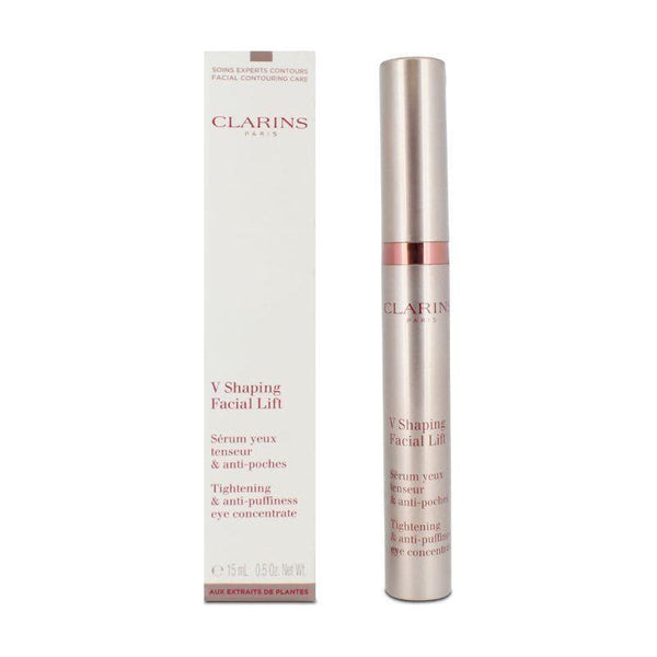Clarins V Shaping Facial Lift Tightening & Anti - Puffiness Eye Concentrate 15ml - Glam Global UKClarins