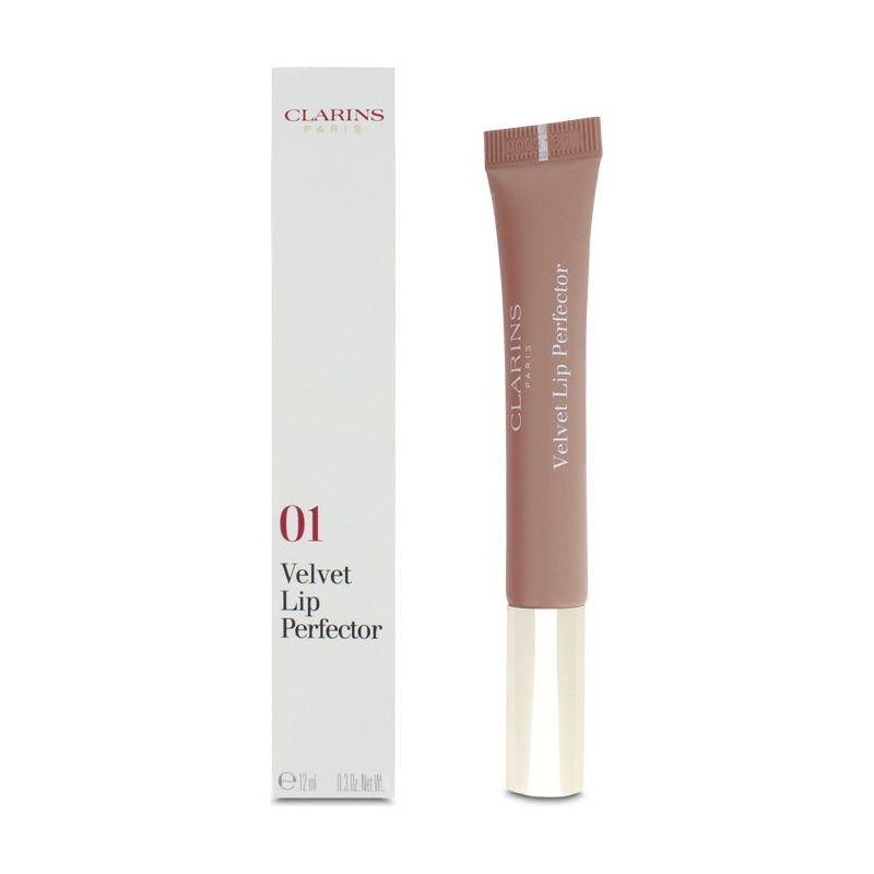 Clarins Velvet Lip Perfector 01 Velvet Nude - Glam Global UK