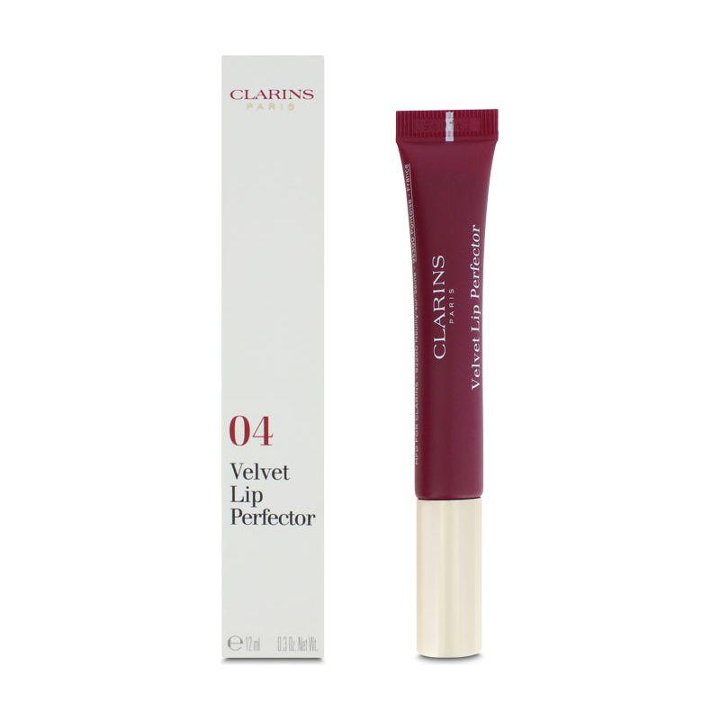 Clarins Velvet Lip Perfector 04 Velvet Raspberry - Glam Global UK