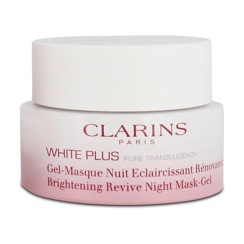 Clarins White Plus Pure Brightening Revive Night Mask - Gel 50ml - Glam Global UK