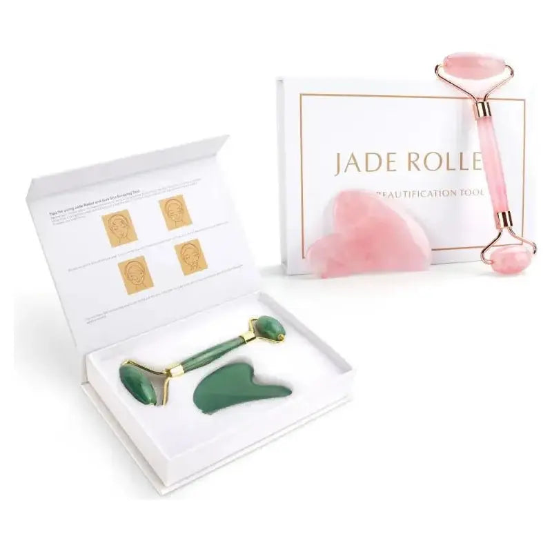 Claw Scraping Board & Jade Roller Set - Glam Global UK