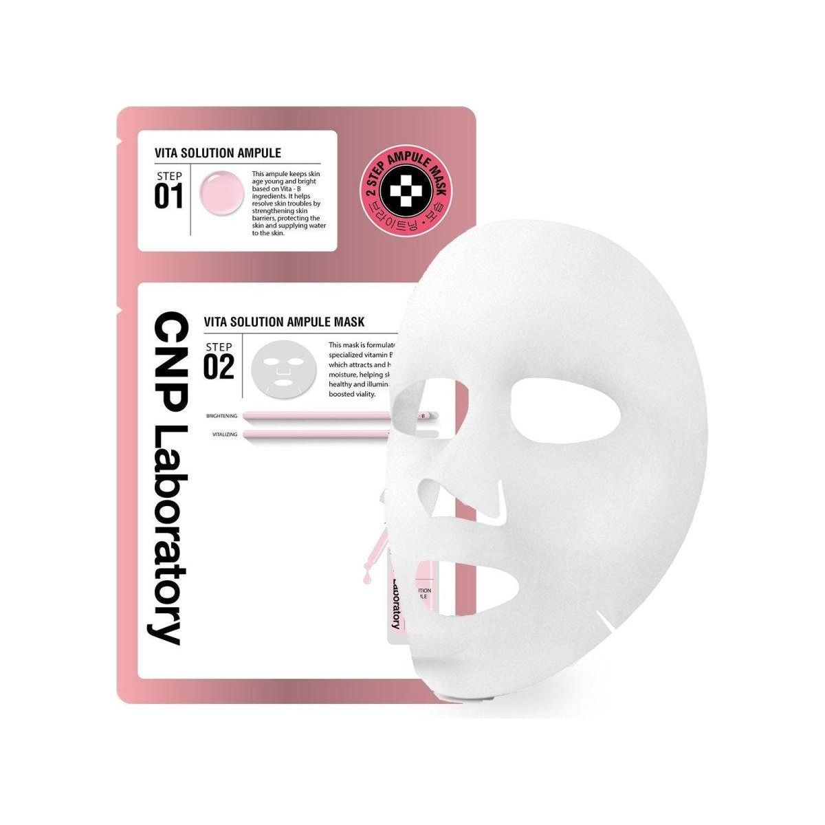 CNP 2 - Step Vita - Solution Ampule Mask 1 Sheet - Glam Global UK