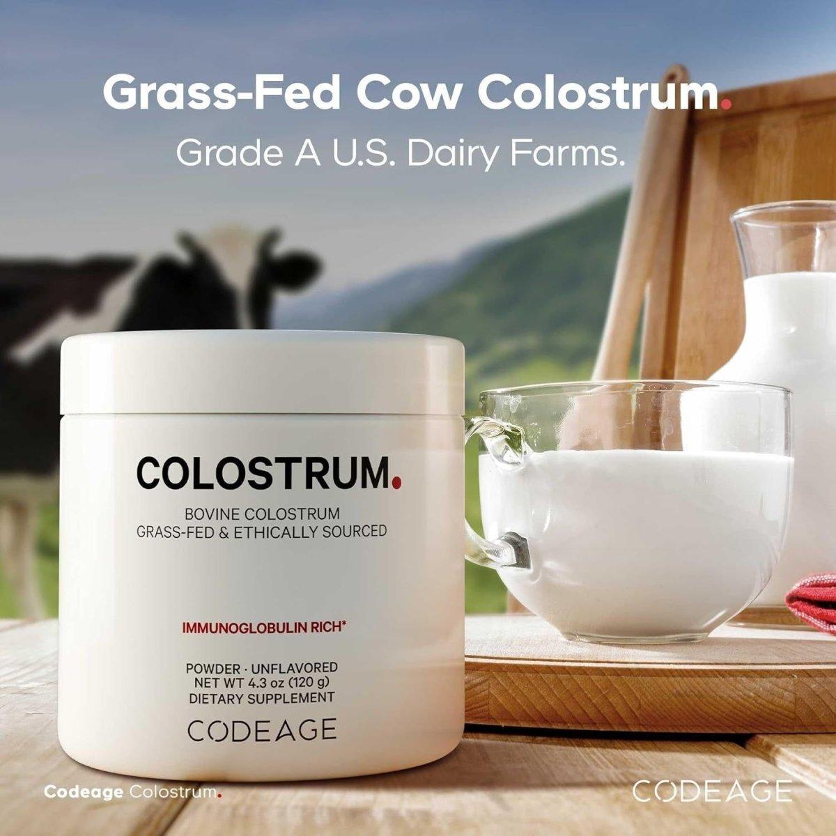 Codeage Bovine Colostrum Powder 4.3 oz - 120 g - Glam Global UK