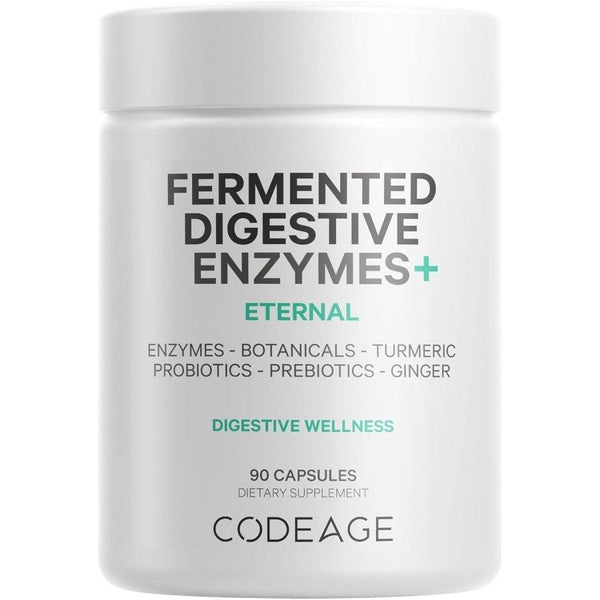 Codeage Fermented Digestive Enzymes+ Supplement - 90 Capsules - Glam Global UKCodeage