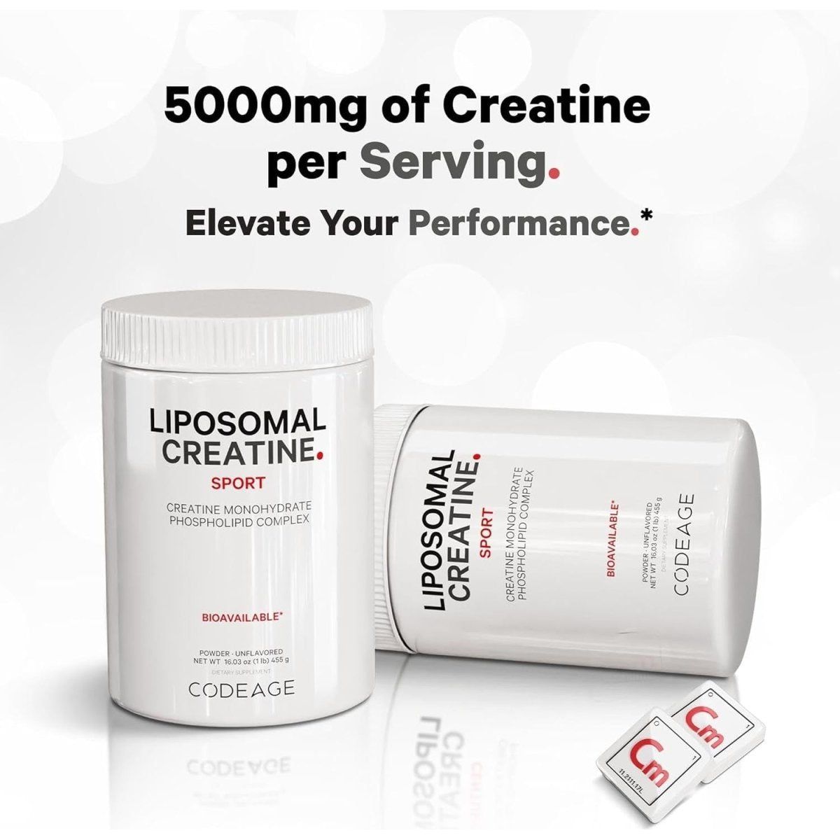 Codeage Liposomal Creatine Powder Supplement 16.03 oz - 455 g - Glam Global UK