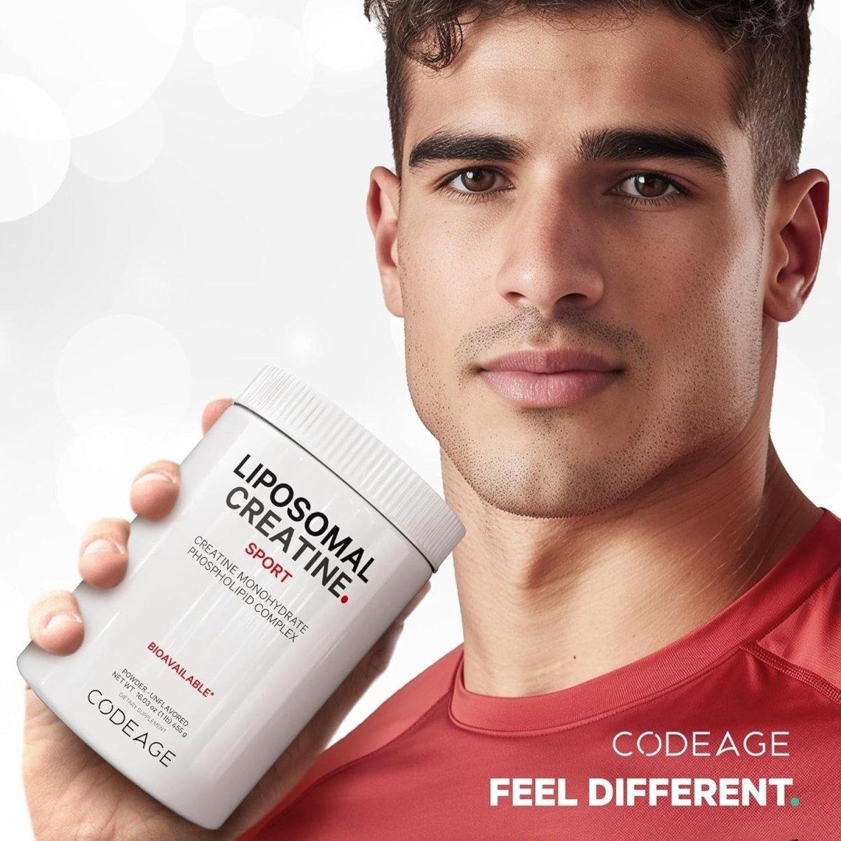 Codeage Liposomal Creatine Powder Supplement 16.03 oz - 455 g - Glam Global UK