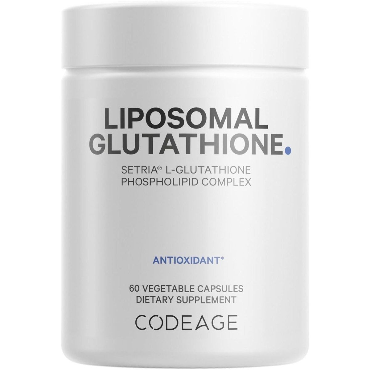 Codeage Liposomal Glutathione Supplement - 60 Vegetable Capsules - Glam Global UK