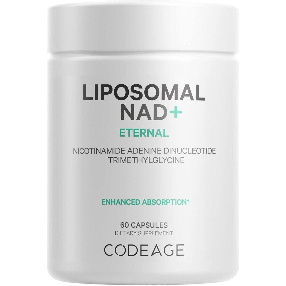 Codeage Liposomal NAD+ Supplement - 60 Capsules - Glam Global UK