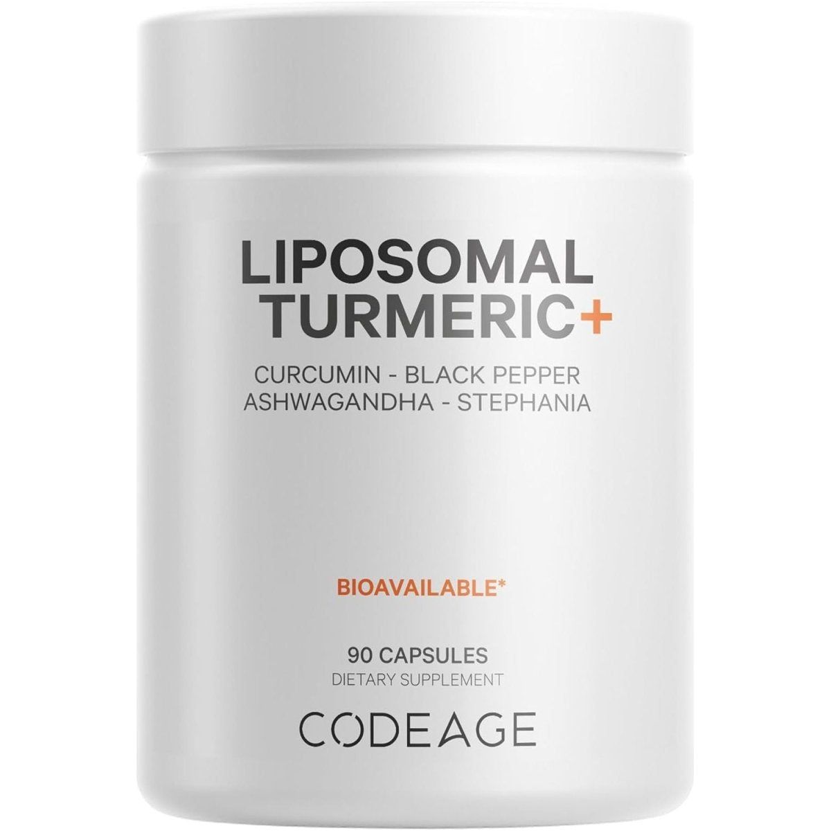 Codeage Liposomal Turmeric Supplement - 90 Capsules - Glam Global UK