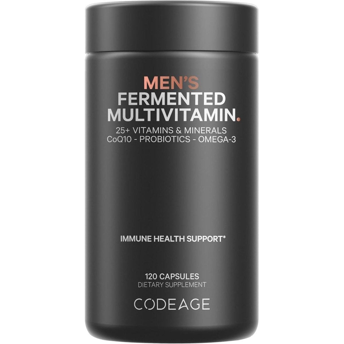 Codeage Men’s Fermented Multivitamin Supplement - 120 Capsules - Glam Global UK