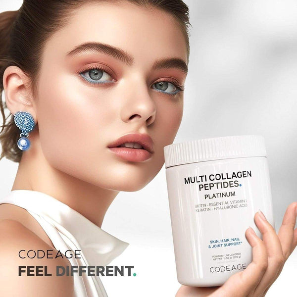 Codeage Multi Collagen Peptides Platinum Supplement 11.50 oz - 326 g - Glam Global UKCodeage