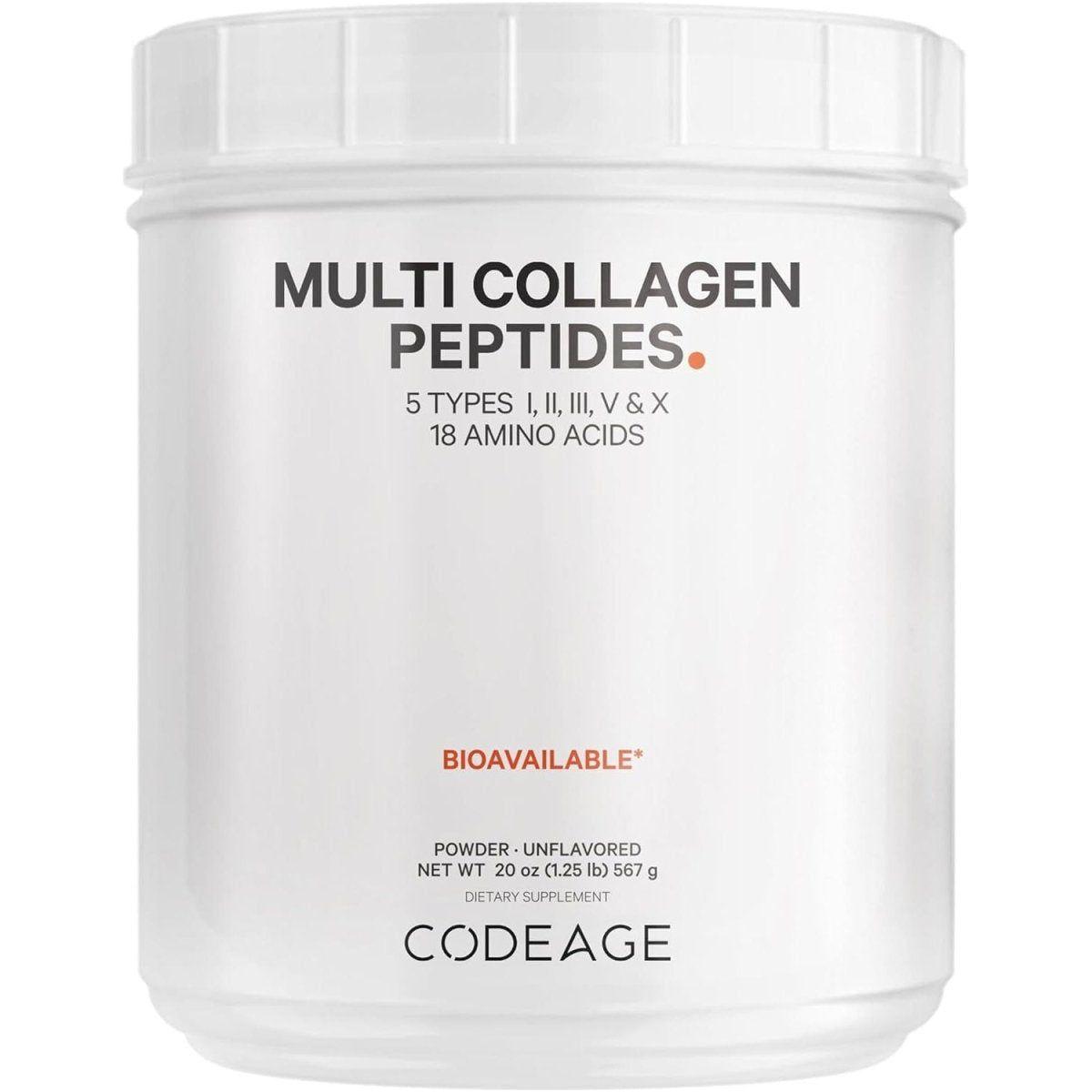 Codeage Multi Collagen Peptides Powder 20 oz - 567 g - Glam Global UK