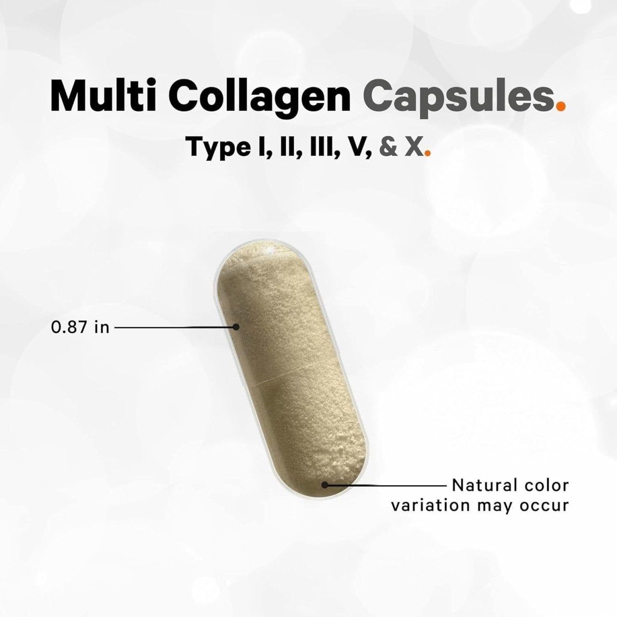 Codeage Multi Collagen Peptides Protein Capsules - 90 Capsules - Glam Global UK