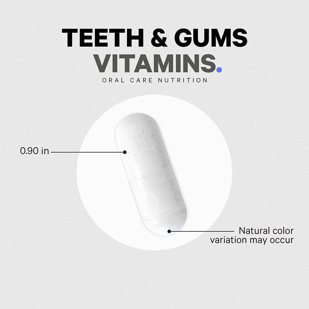 Codeage Teeth & Gums Vitamins - 90 Capsules - Glam Global UK