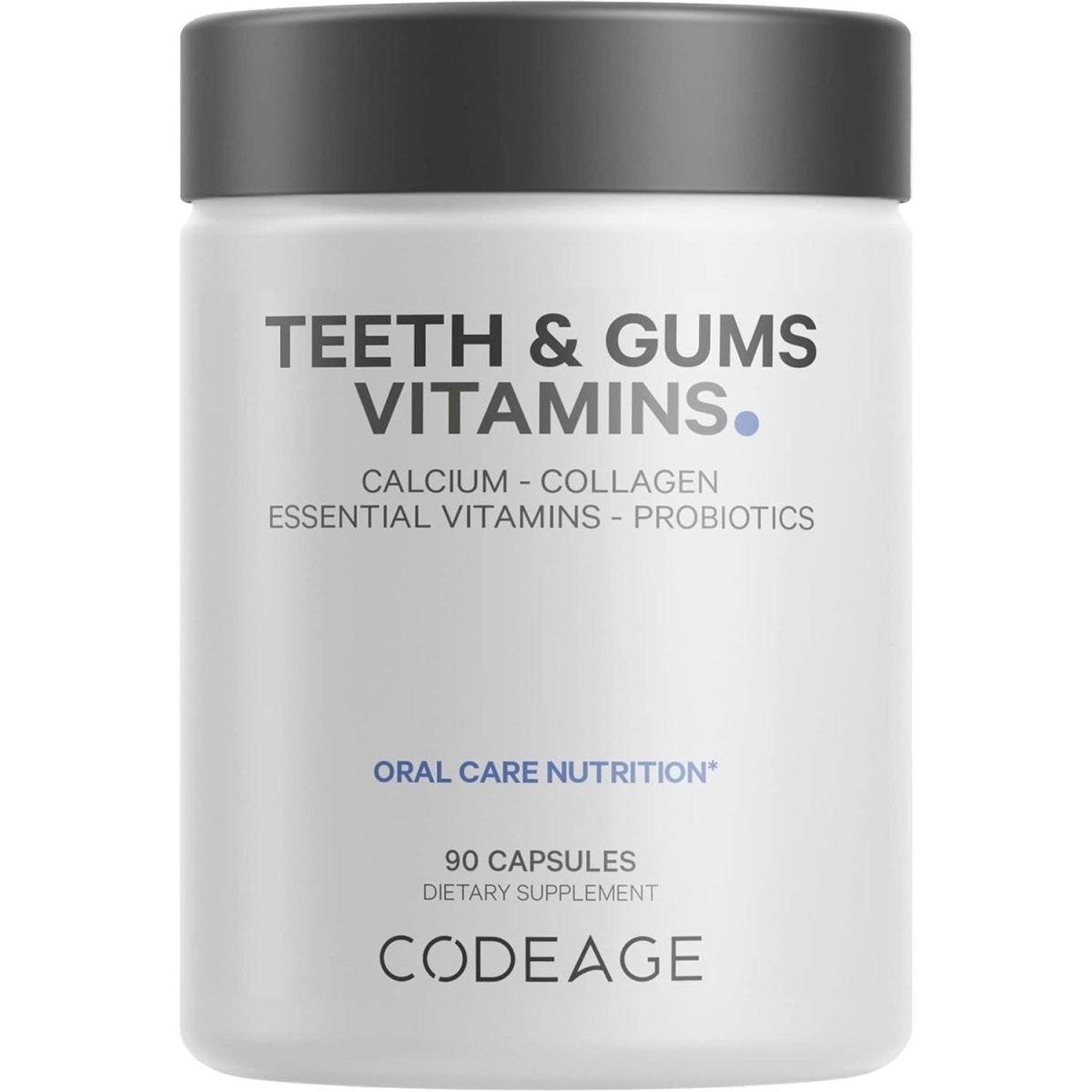 Codeage Teeth & Gums Vitamins - 90 Capsules - Glam Global UK