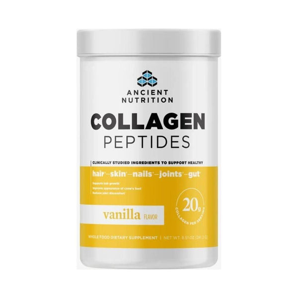 Ancient Nutrition Collagen Peptides Protein - Vanilla 12 Servings - Glam Global UKAncient Nutrition