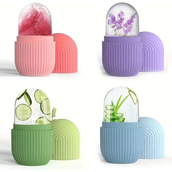 Cooling Ice Roller Massage Tool – Reduce Puffiness &amp; Tighten Skin for a Radiant Complexion - Glam Global UKGlam Global UK