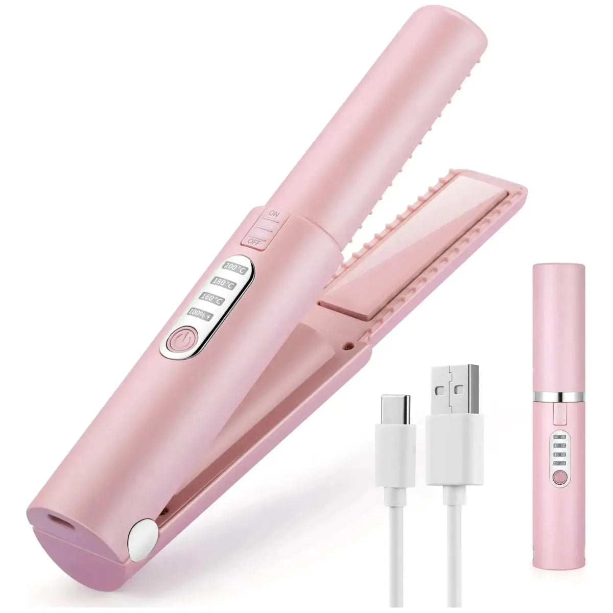 Cordless Hair Straightener and Curler - Glam Global UK