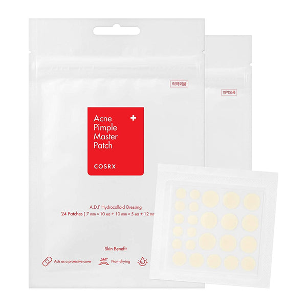 COSRX Acne Pimple Master Patch 24 Patches (3 Sizes) - Glam Global UKCOSRX