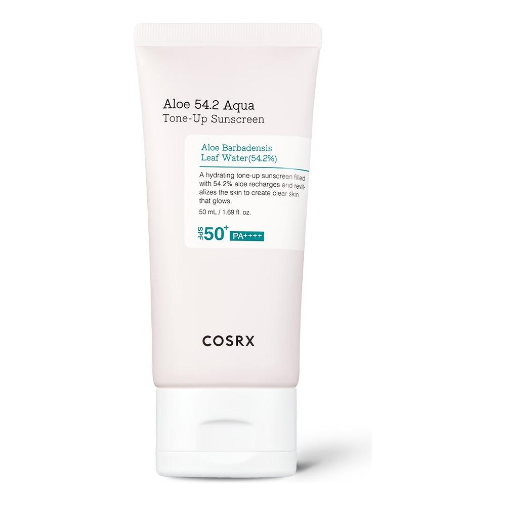 COSRX Aloe 54.2 Aqua Tone - up Sunscreen SPF 50+ PA++++ 50ml - Glam Global UK