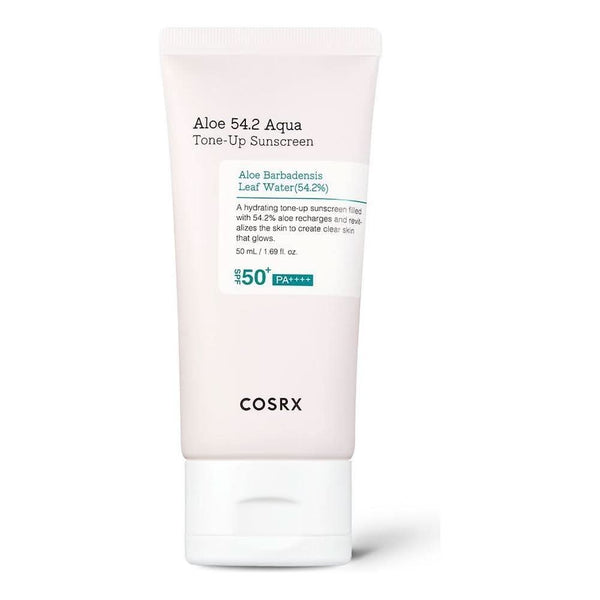 COSRX Aloe 54.2 Aqua Tone - up Sunscreen SPF 50+ PA++++ 50ml - Glam Global UKCOSRX