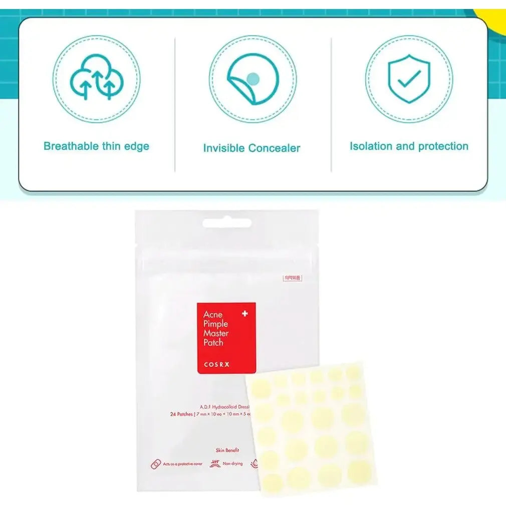 Cosrx Pimple Master Patch: Fast - Acting Spot Treatment for Clearer Skin - Glam Global UK