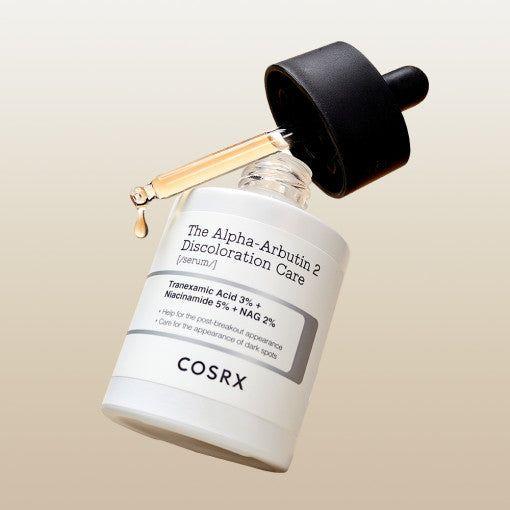 COSRX The Alpha - Arbutin 2 Discoloration Care Serum 50ml - Glam Global UK