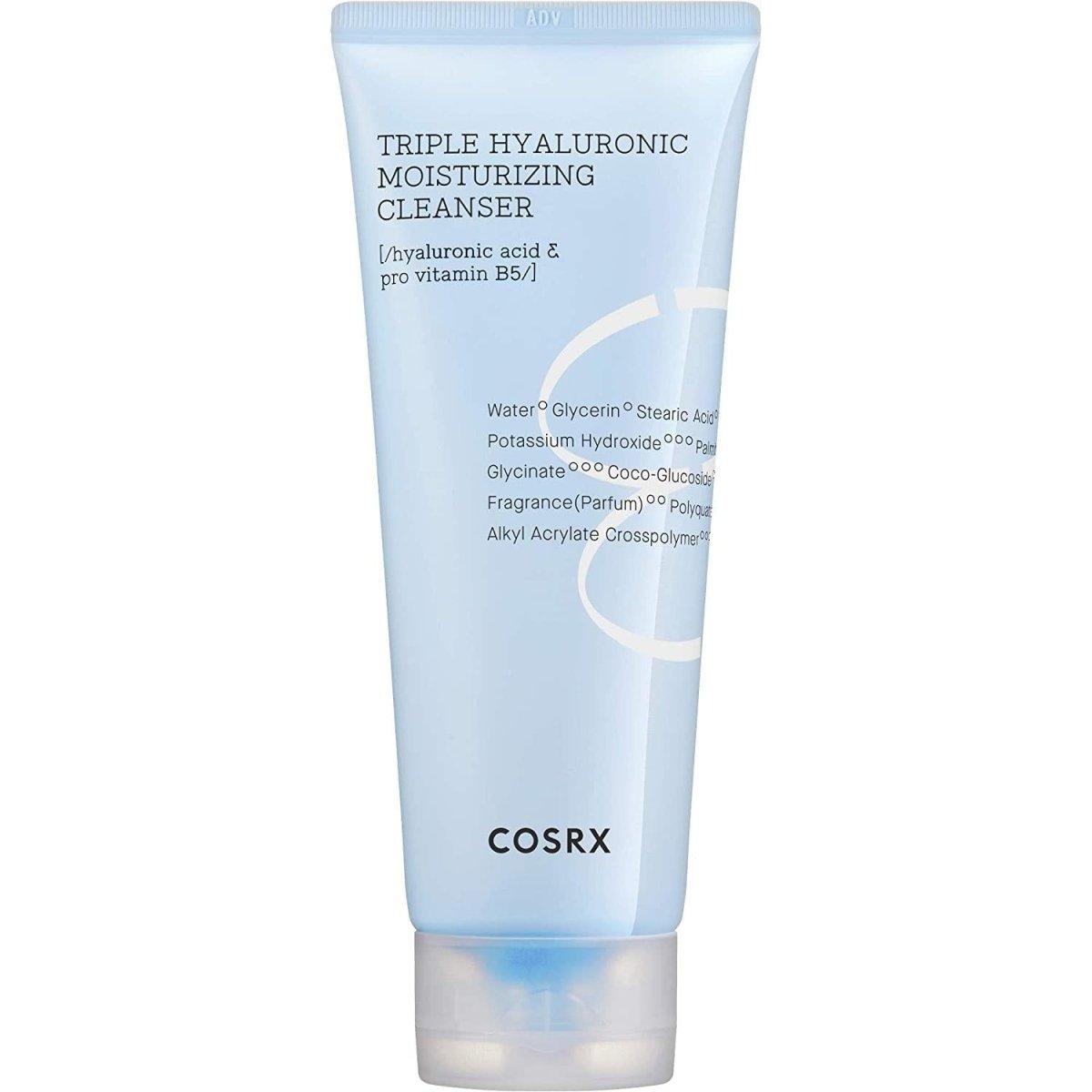 COSRX Triple Hyaluronic Moisturizing Cleanser 150ml - Glam Global UK