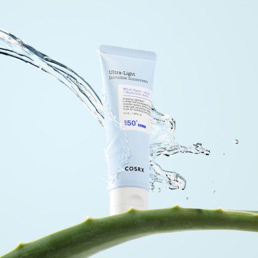 COSRX Ultra - Light Invisible Sunscreen SPF50 PA++++ 50ml - Glam Global UKCOSRX
