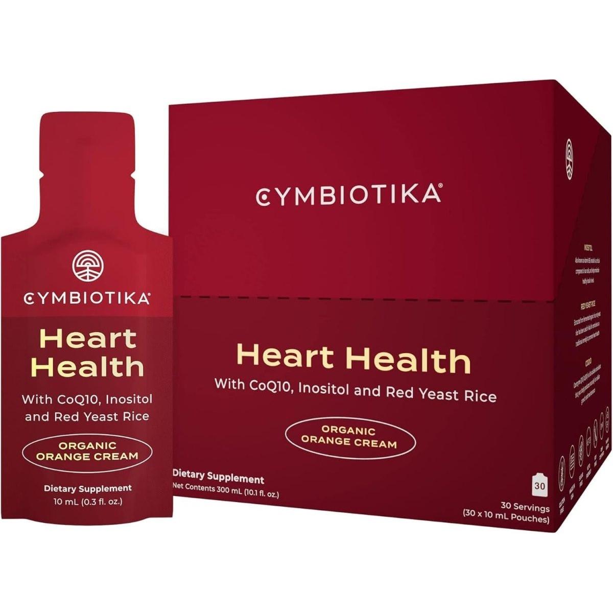 Cymbiotika Heart Health - Organic Orange Cream Flavor, 30 Pack - Glam Global UK