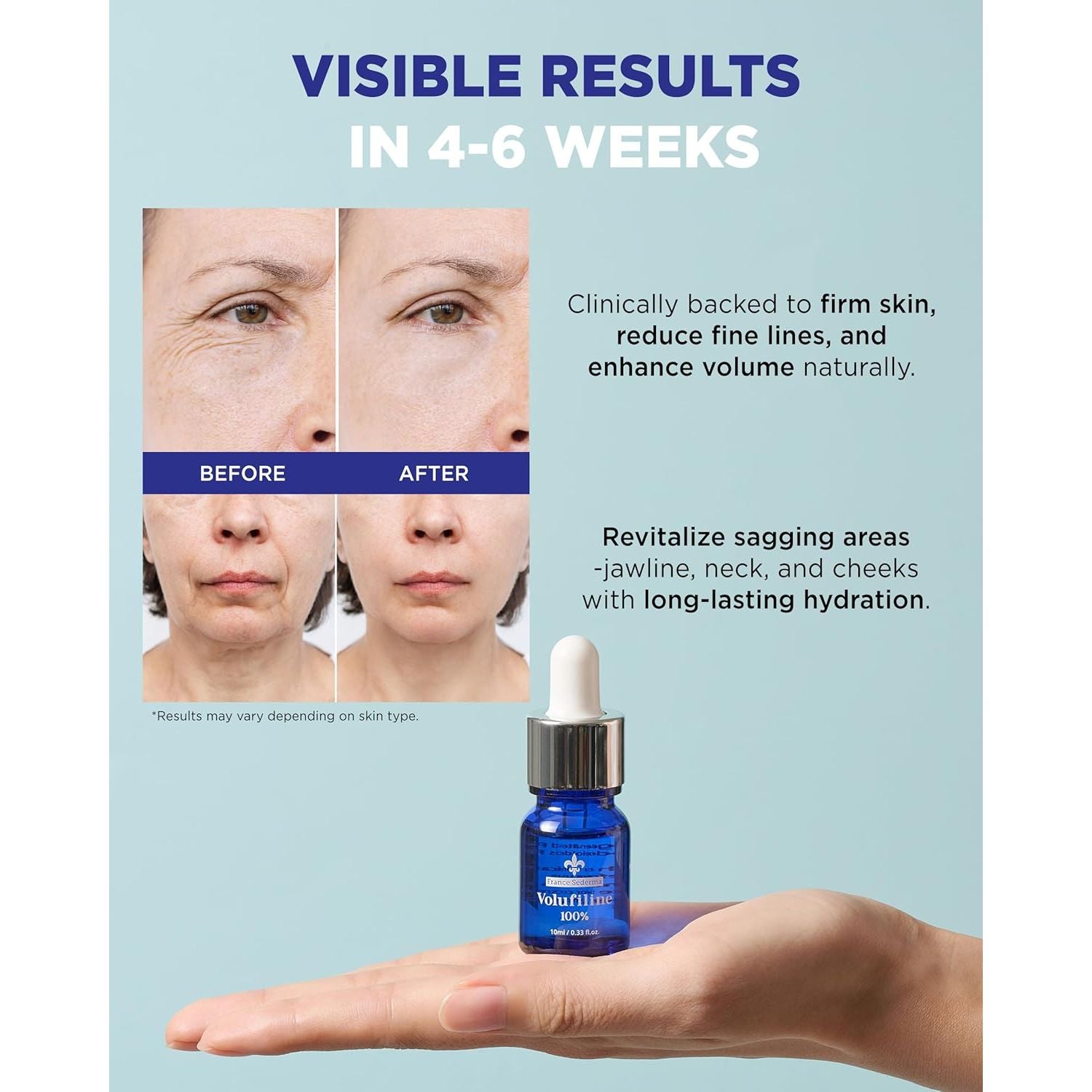 THEPURI 100% Volufiline Serum – 10ml | Plumping, Firming & Wrinkle Care