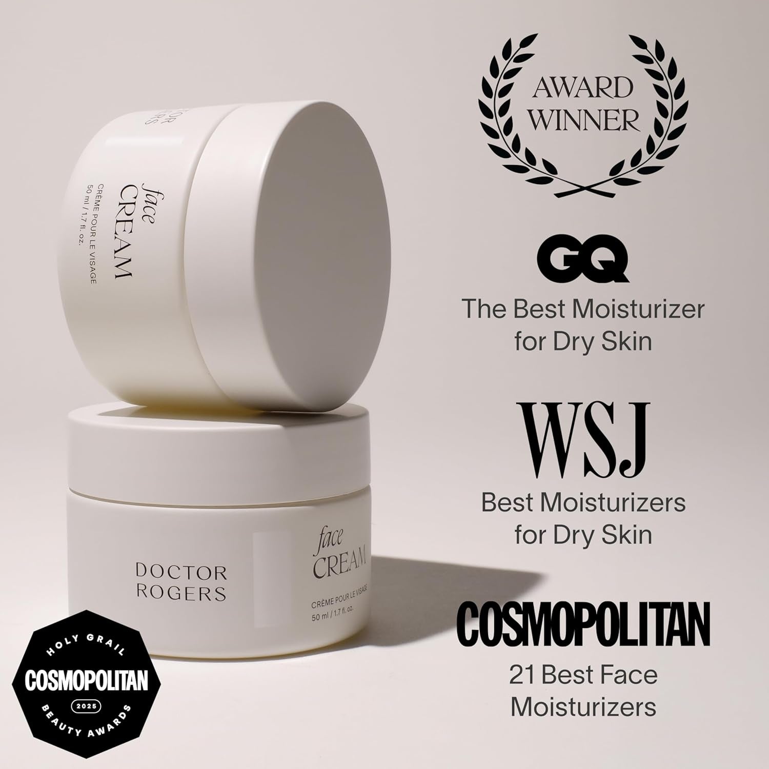 Doctor Rogers Restore Face Cream – 50ml | Hydrating & Anti-Aging Moisturizer
