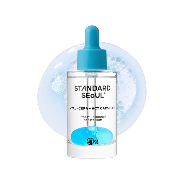 Standard Seoul Hydrating Bouncy Boost Serum – 30ml | Ceramide-Infused Korean Serum for Deep Hydration & Plump Skin