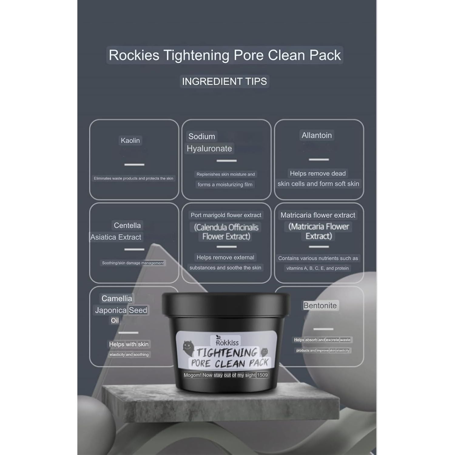ROKKISS Tightening Pore Clean Pack - 150g