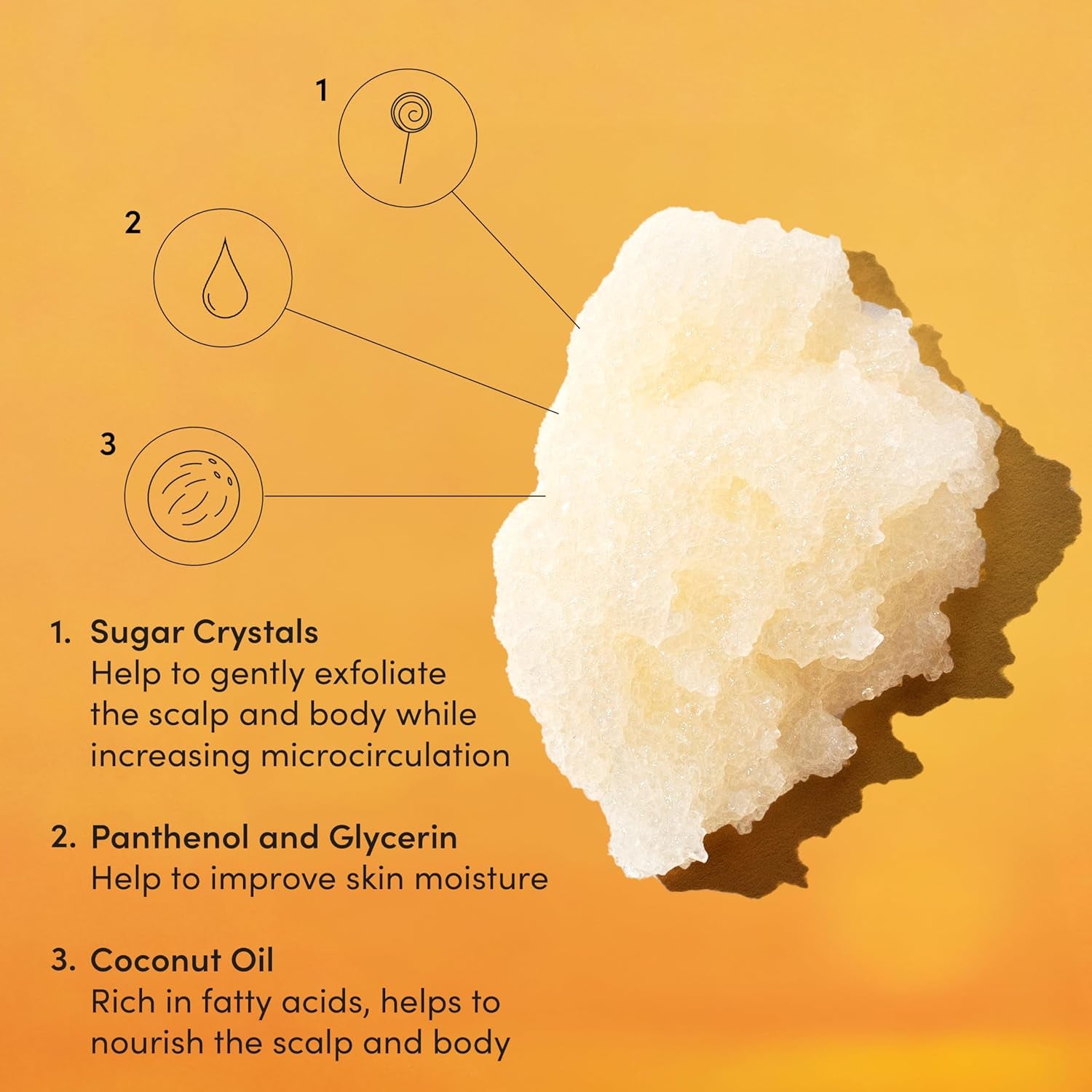 OUAI  Scalp & Body Scrub - 250g