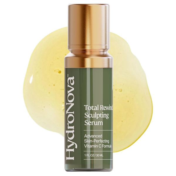 HYDRONOVA Total Rewind Sculpting Serum – 30ml | Brightening, Firming & Anti-Ageing Vitamin C Serum