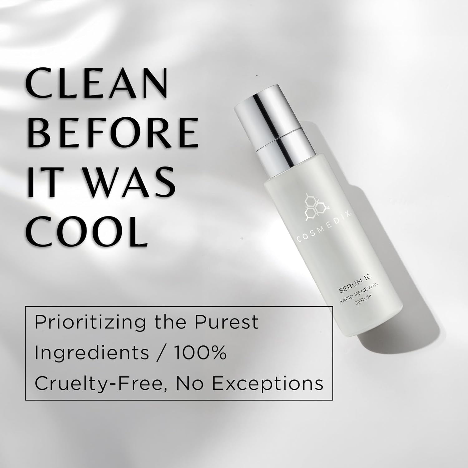 COSMEDIX Serum 16 Rapid Renewal Serum – 30ml | Retinol & Retinal Blend for Smoother, Younger-Looking Skin