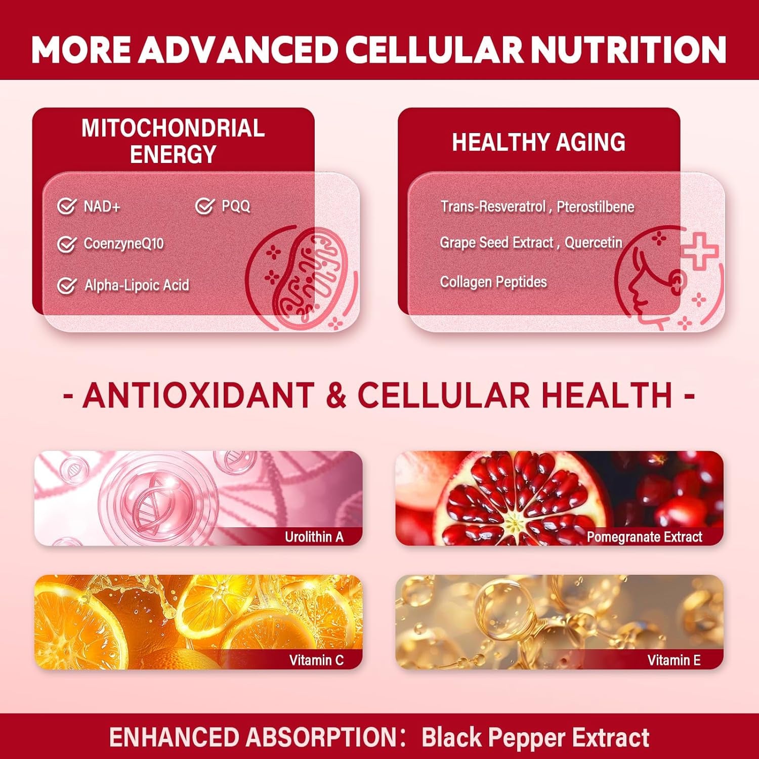 NATISLAND Liposomal Urolithin A Liquid Drops - 60ml