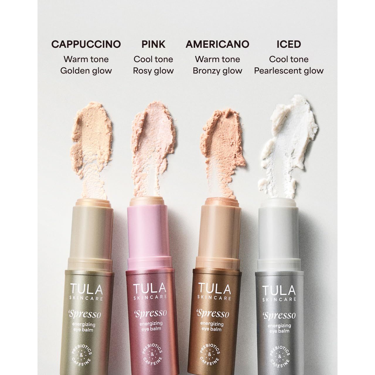 TULA Skincare ‘Spresso Energizing Eye Balm – 10g | Brightening & De-Puffing Treatment