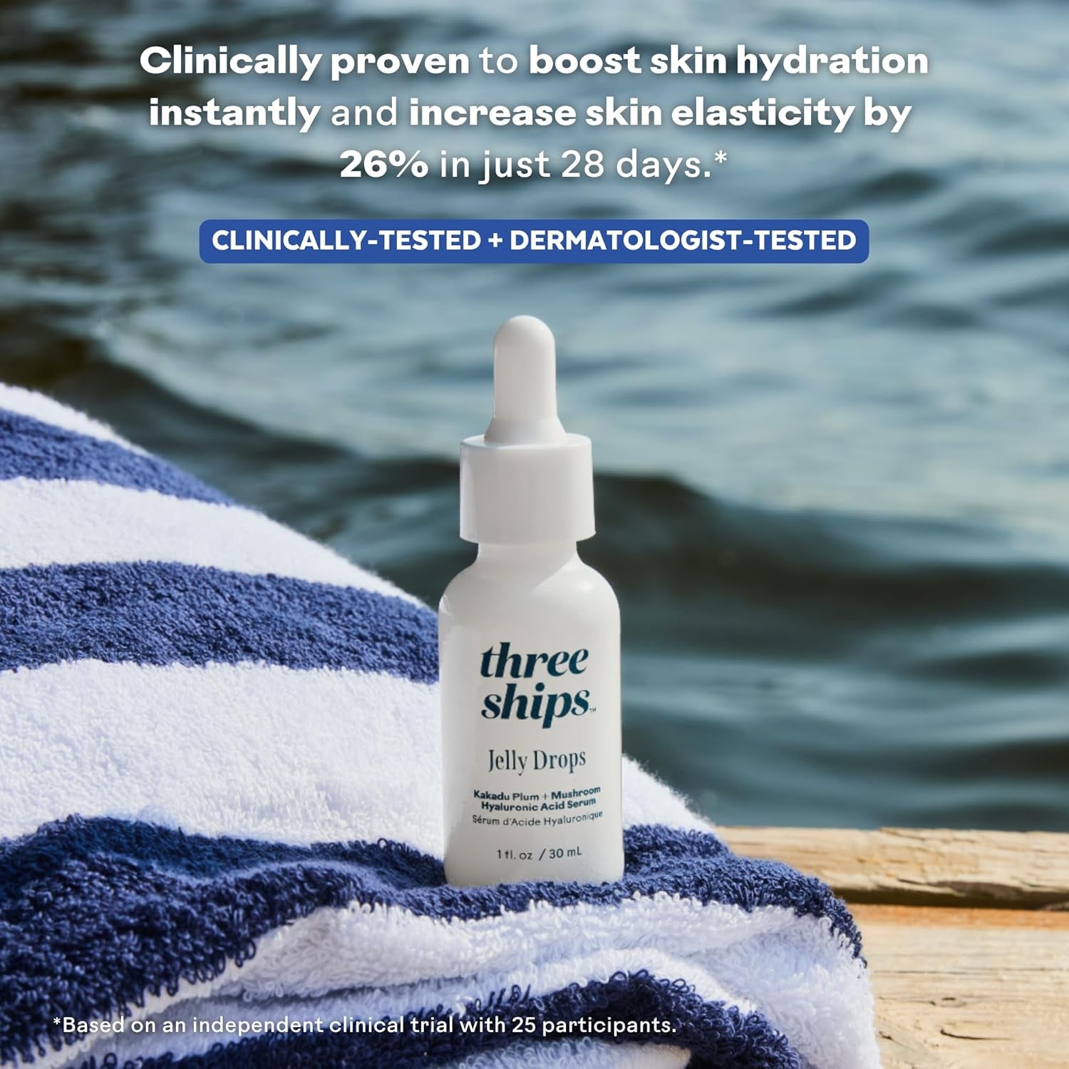 - Jelly Drops Kakadu Plum + Mushroom Hyaluronic Acid Serum | Hydrate, Replenish, Plump Skin | Cruelty-Free, Vegan, Paraben-Free, Sensitive Skin Safe (1 Fl Oz | 30 Ml)