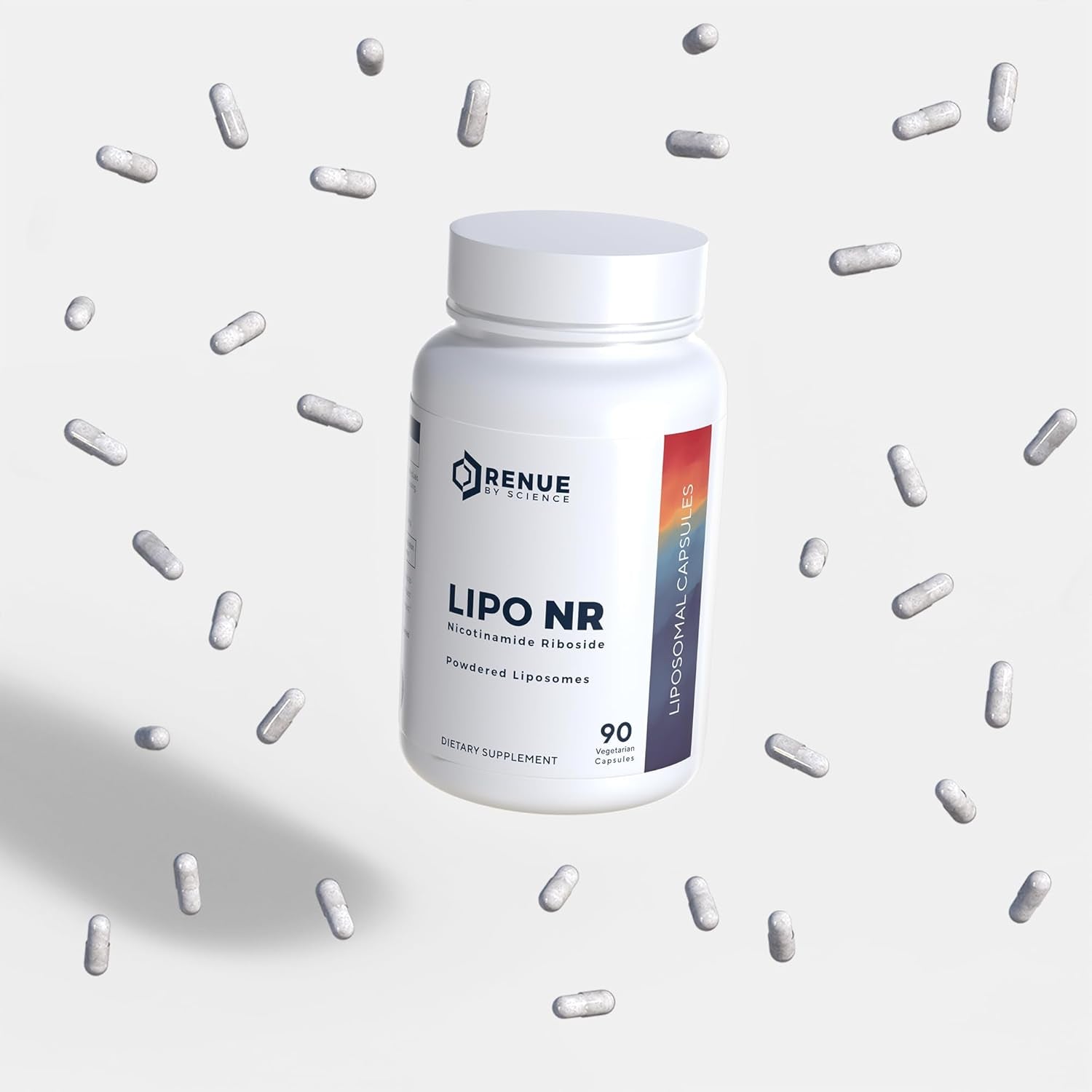 Renue By Science Lipo NR Nicotinamide Riboside – 90 Capsules | Liposomal NAD+ Precursor for Energy & Healthy Aging
