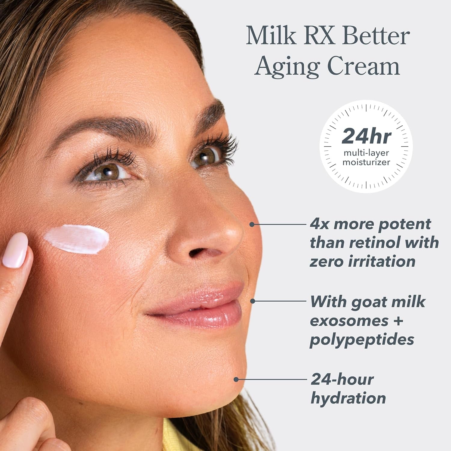 Beekman 1802 Milk RX Advanced Better Aging Cream – 50ml | Anti-Aging, Firming & Hydrating Skincare