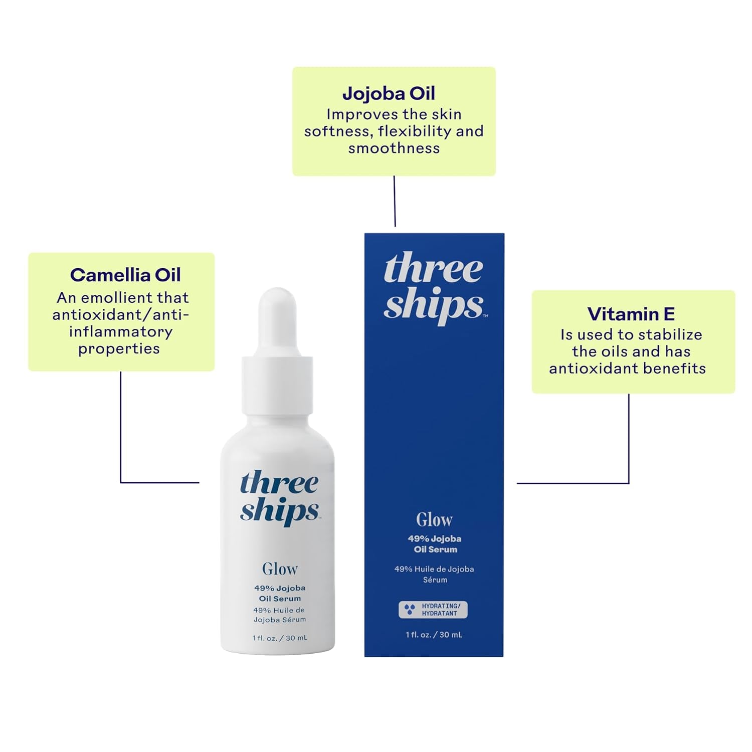 - Glow 49% Jojoba Oil Serum | Helps Balance Skin, Control Oil, + Minimize the Look of Pores | Cruelty-Free, Vegan, Paraben-Free, Sensitive Skin Safe (1 Fl Oz | 30 Ml)