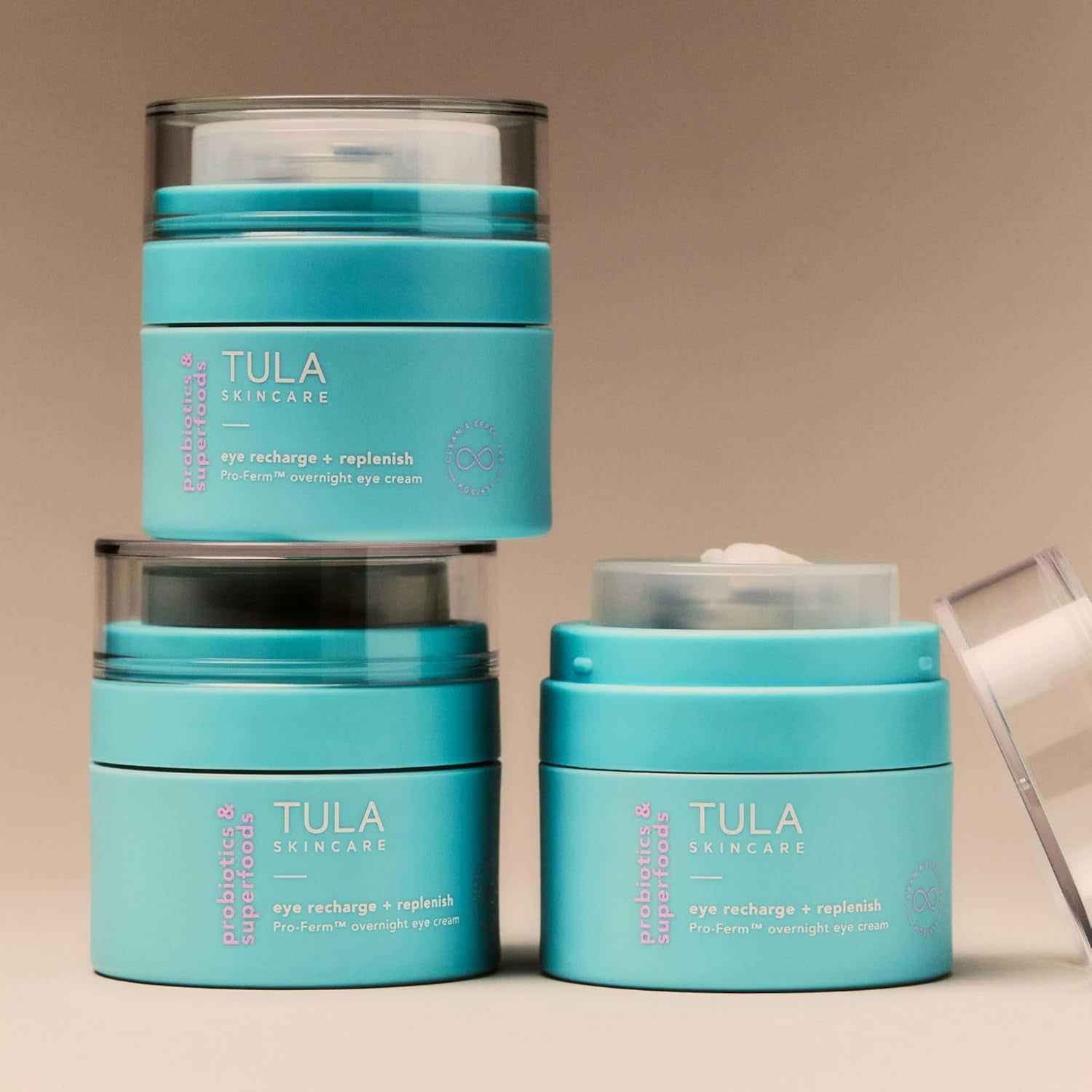TULA SKINCARE Eye Recharge + Replenish Pro-Ferm™ – 15ml | Firming & Hydrating Eye Treatment