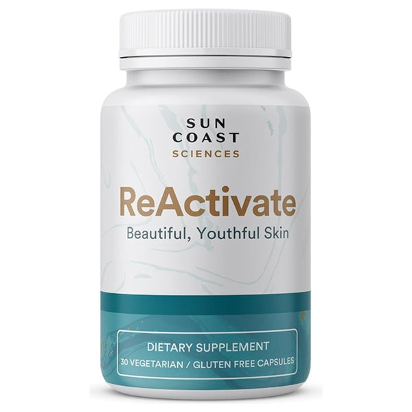 Vitalifi Reactivate Beautiful, Youthful Skin – 30 Capsules | Collagen-Boosting Anti-Ageing Supplement
