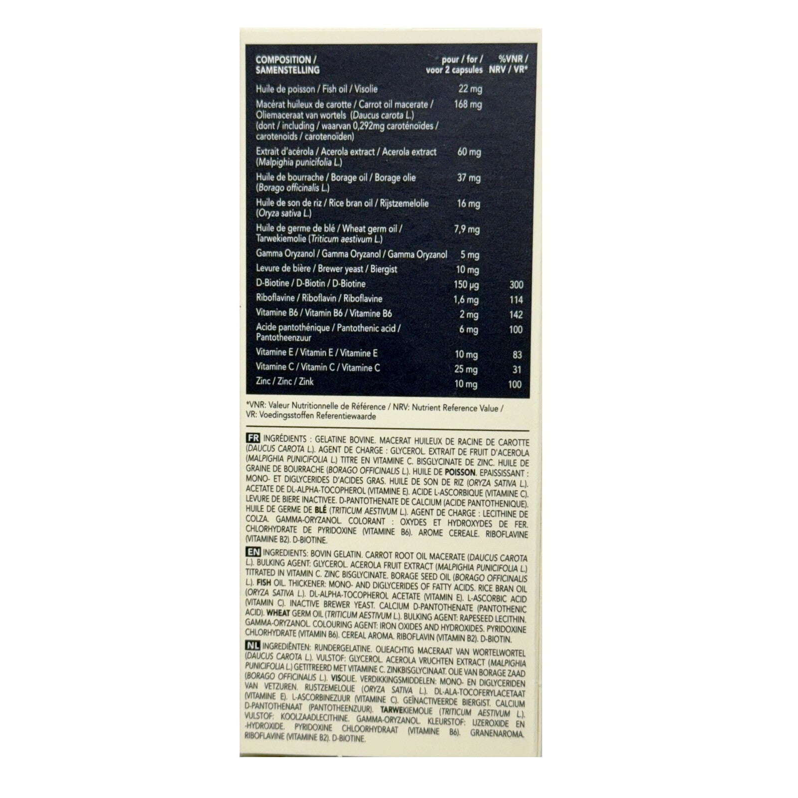 PhytoPhanere Hair & Nails Dietary Supplements - 120 Capsules, EXP 09/2027