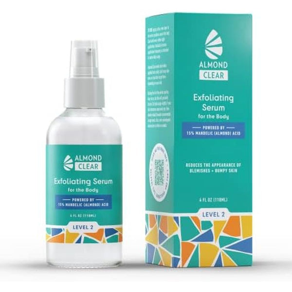 Almond Clear Exfoliating Serum For The Body, Level 2  - 118ml